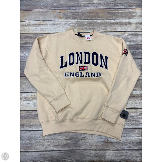 Sweatshirt Crewneck By Cmf In Yellow, Size: Xl