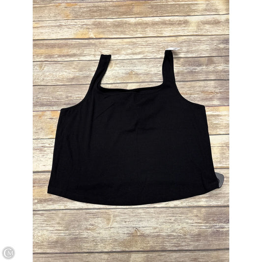 Top Sleeveless By Old Navy In Black, Size: 2x