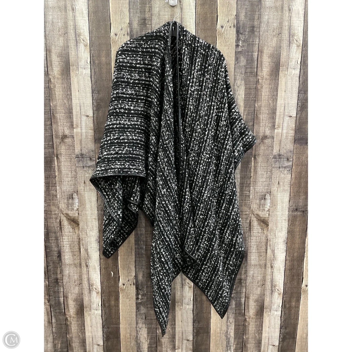 Shawl By Catherines In Black & White, Size: Osfm