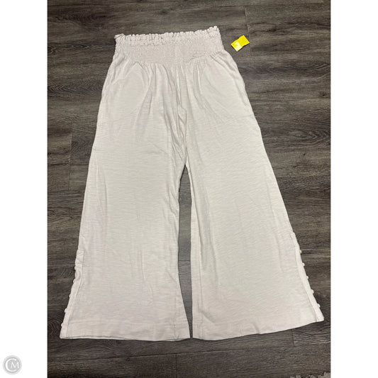 Pants Wide Leg By Free People In White, Size: M