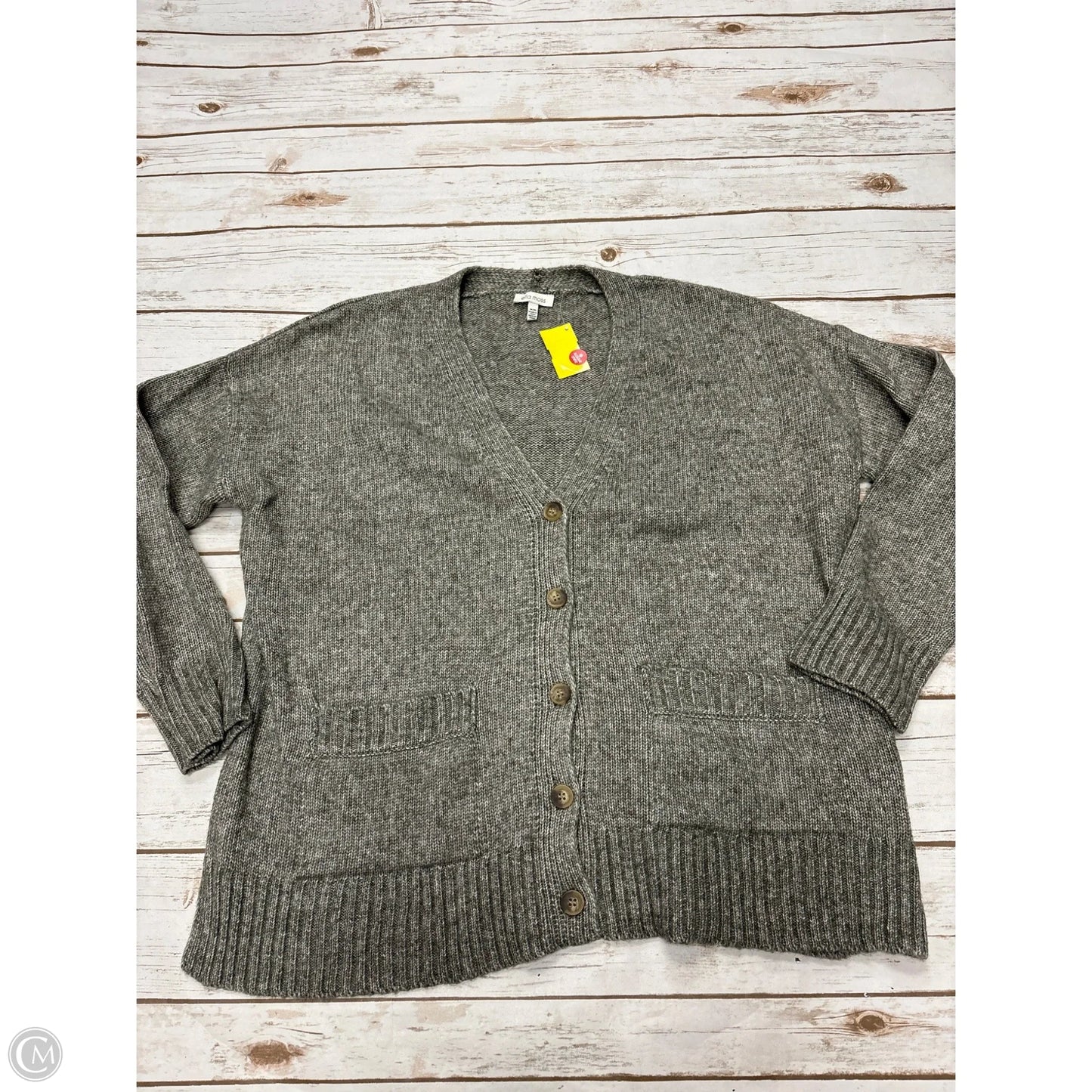 Cardigan By Ella Moss In Green, Size: M