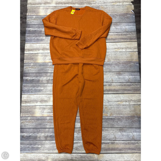 Pants Set 2pc By Cme In Orange, Size: Xxl