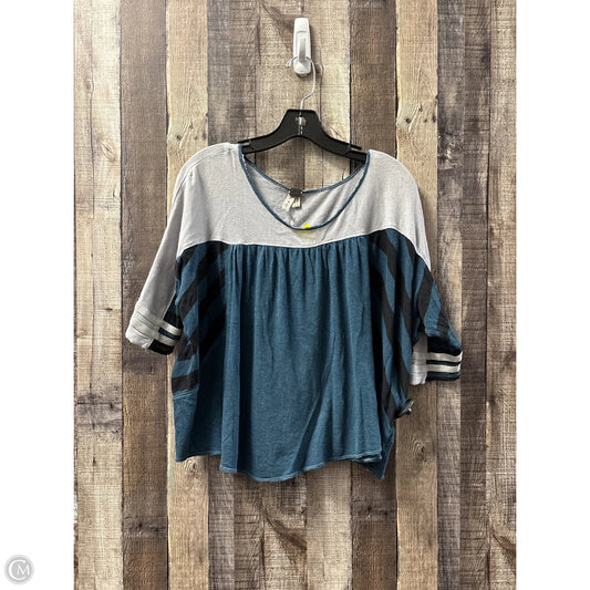 Top Short Sleeve By We The Free In Blue, Size: S