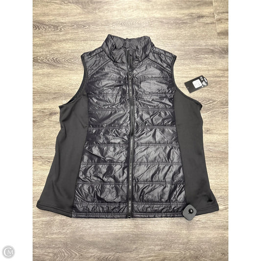 Vest Puffer & Quilted By Avia In Black, Size: 2x