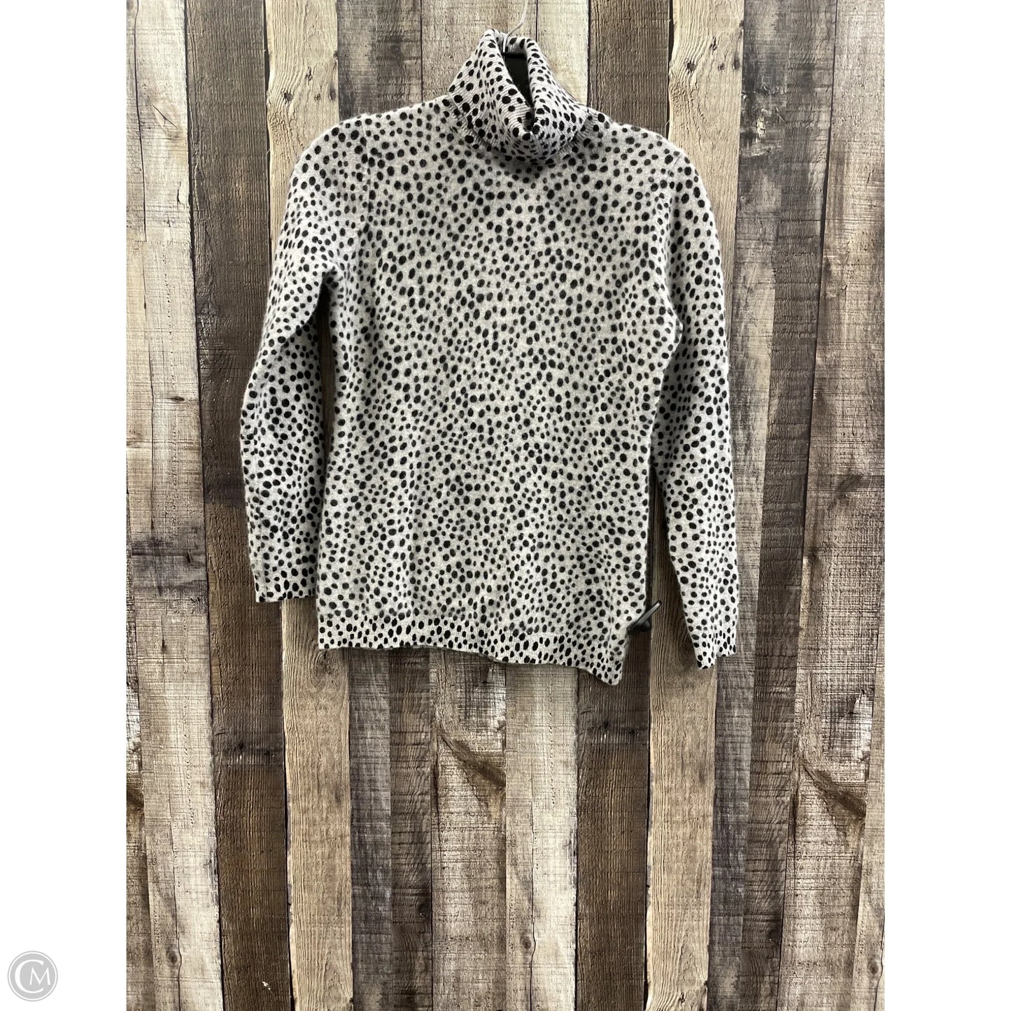 Sweater Cashmere By Charter Club In Animal Print, Size: M