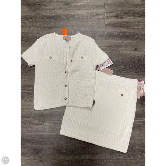 Skirt Set 2pc By French Connection In White, Size: S