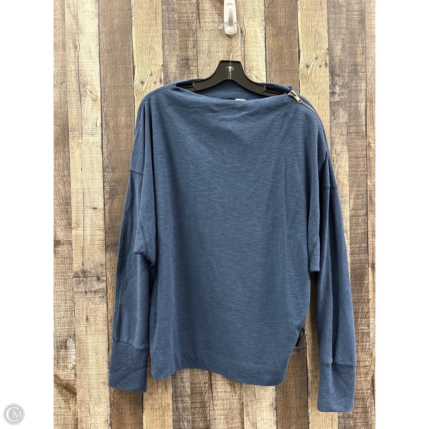 Top Long Sleeve By We The Free In Blue, Size: Xl