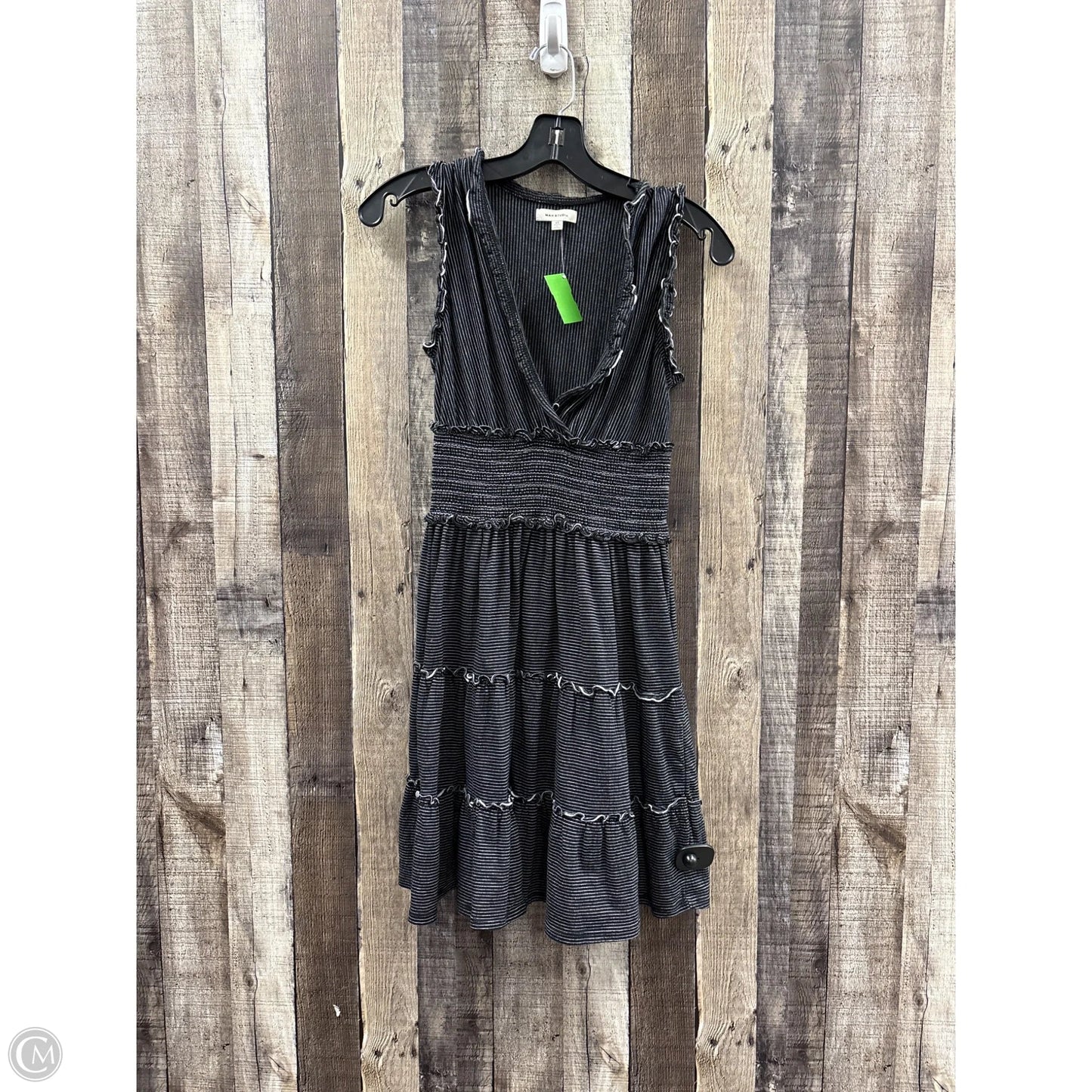 Dress Casual Midi By Max Studio In Black, Size: Xs