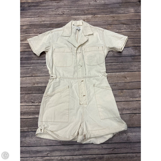Romper By Pistola In Ivory, Size: S