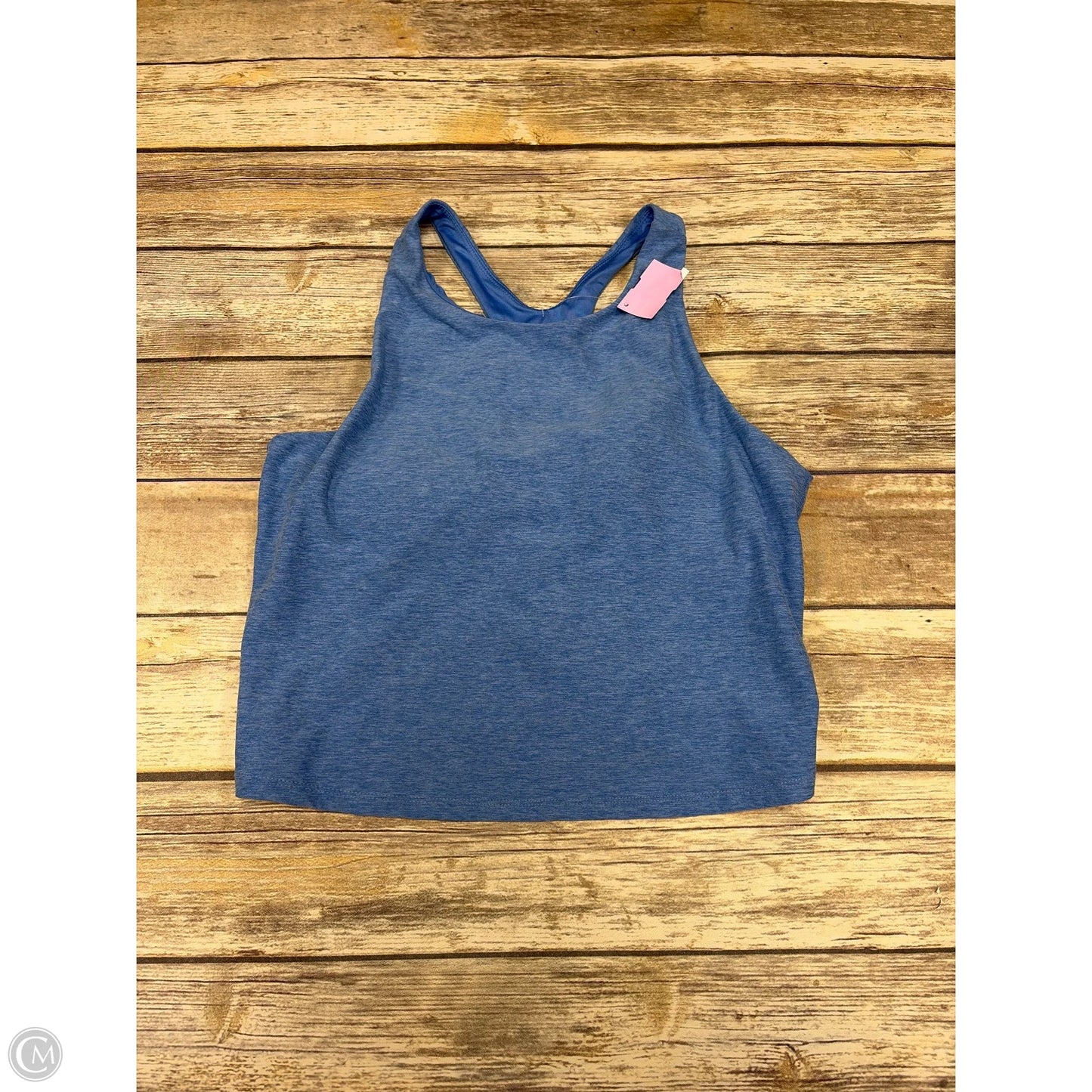 Athletic Tank Top By Jockey In Blue, Size: L