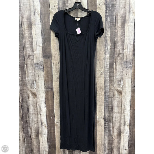 Dress Casual Maxi By See You Monday In Black, Size: Xl