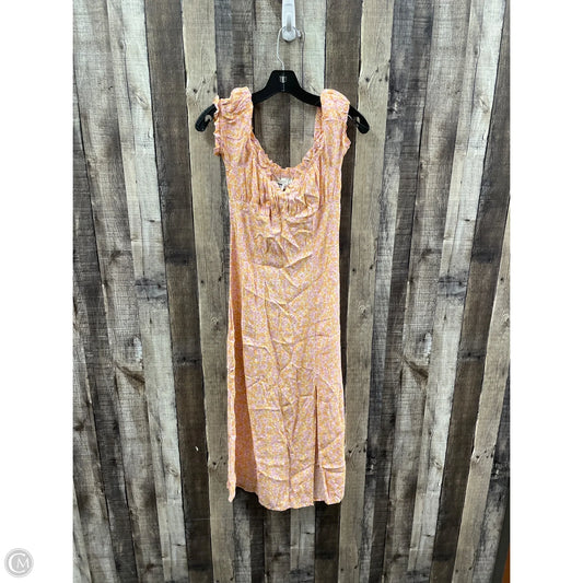 Dress Casual Maxi By H&m In Floral Print, Size: S