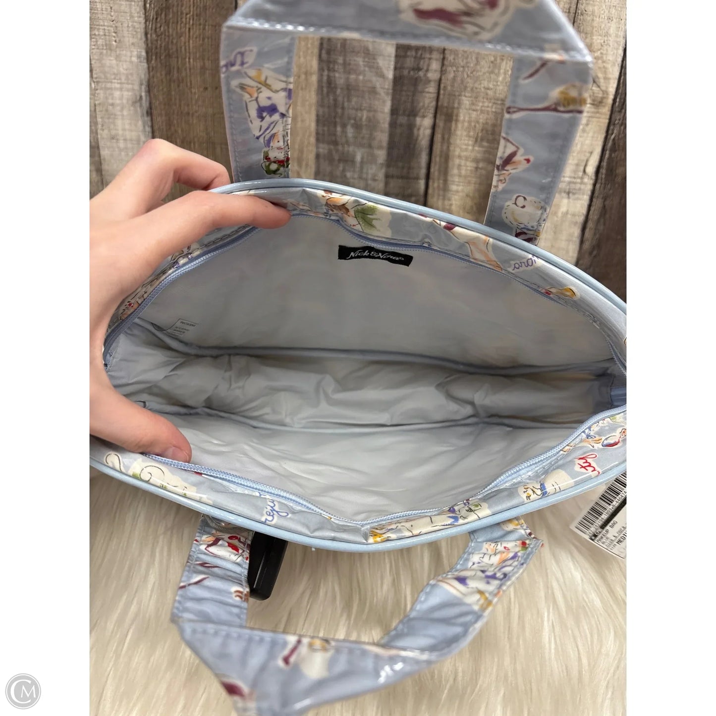 Makeup Bag By Cme, Size: Medium
