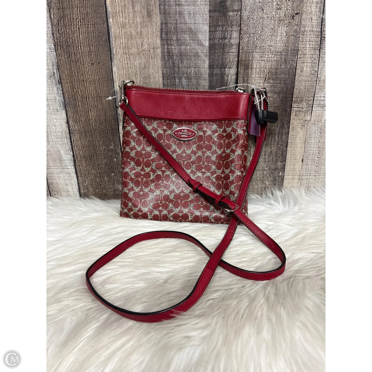 Crossbody Designer By Coach, Size: Small
