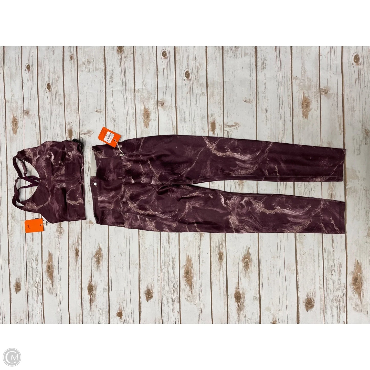 Athletic Pants 2pc By Freely In Red, Size: S