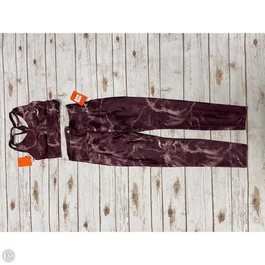 Athletic Pants 2pc By Freely In Red, Size: S