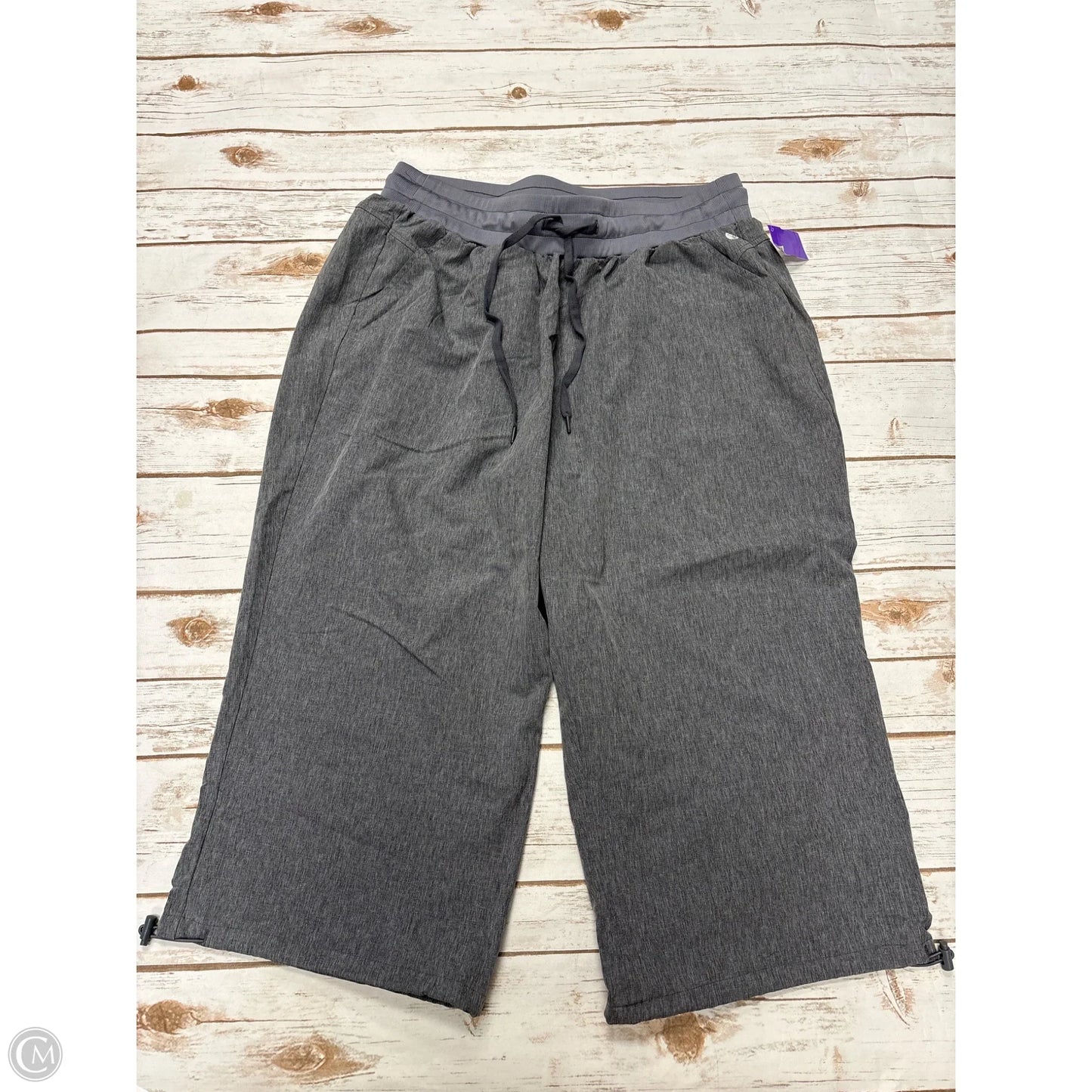 Athletic Pants By Livi Active In Grey, Size: 18