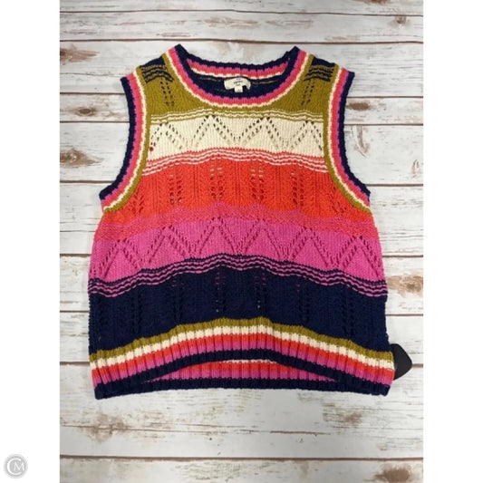 Top Sleeveless By Entro In Multi-colored, Size: L