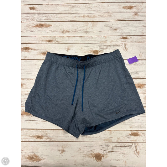 Athletic Shorts By Nike In Blue, Size: Xl
