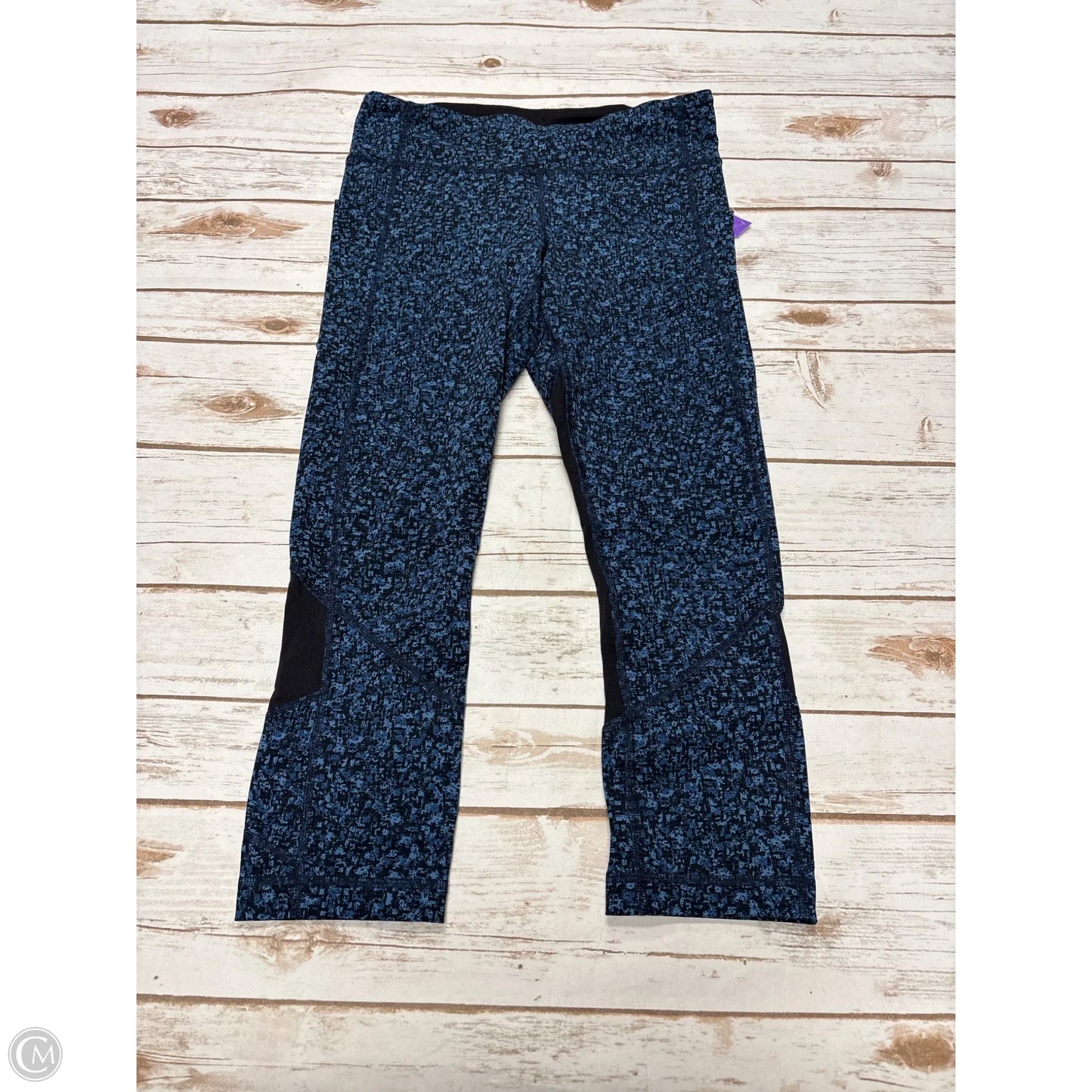 Athletic Leggings By Lululemon In Blue, Size: 6