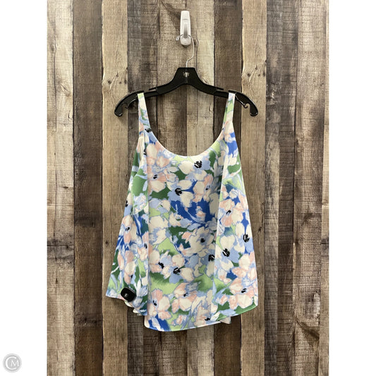Top Sleeveless By Bar Iii In Multi-colored, Size: 1x