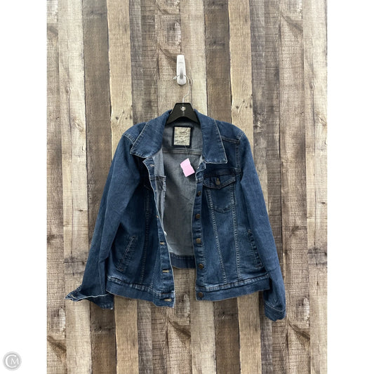 Jacket Denim By Sonoma In Blue, Size: Xl