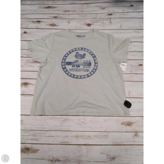 Top Short Sleeve Basic By Lucky Brand In Green, Size: Xl