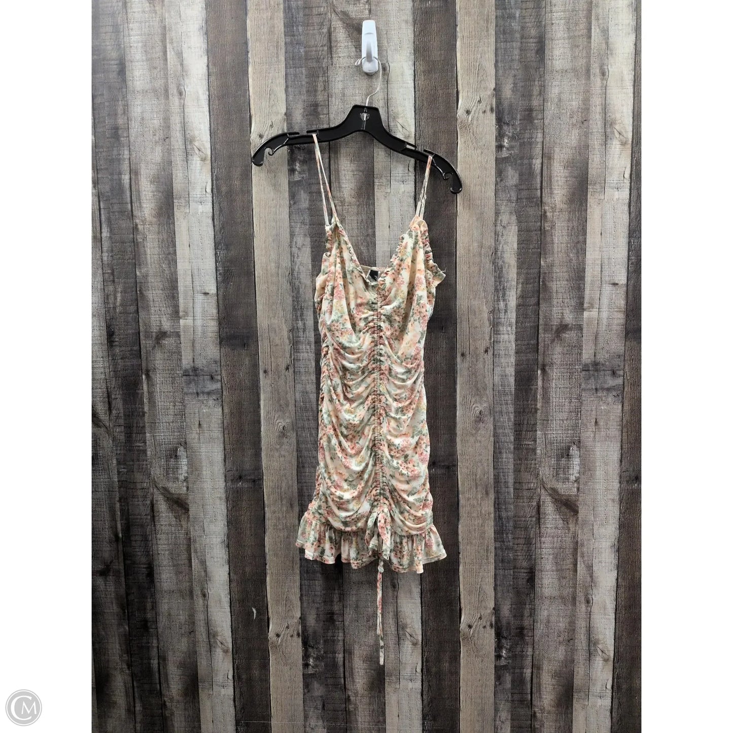 Dress Casual Short By Windsor In Floral Print, Size: L