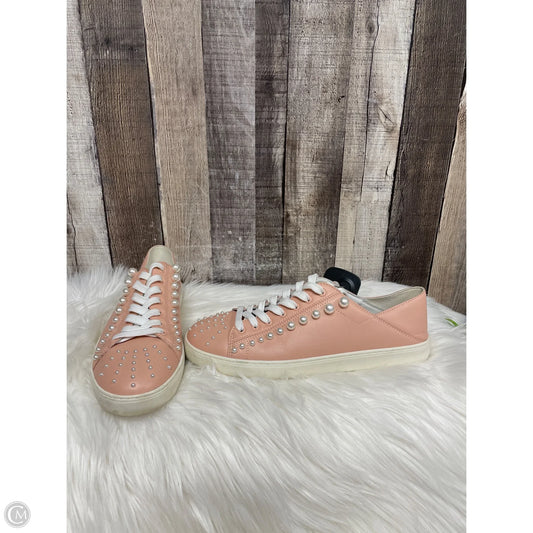 Shoes Designer By Stuart Weitzman In Pink, Size: 9.5