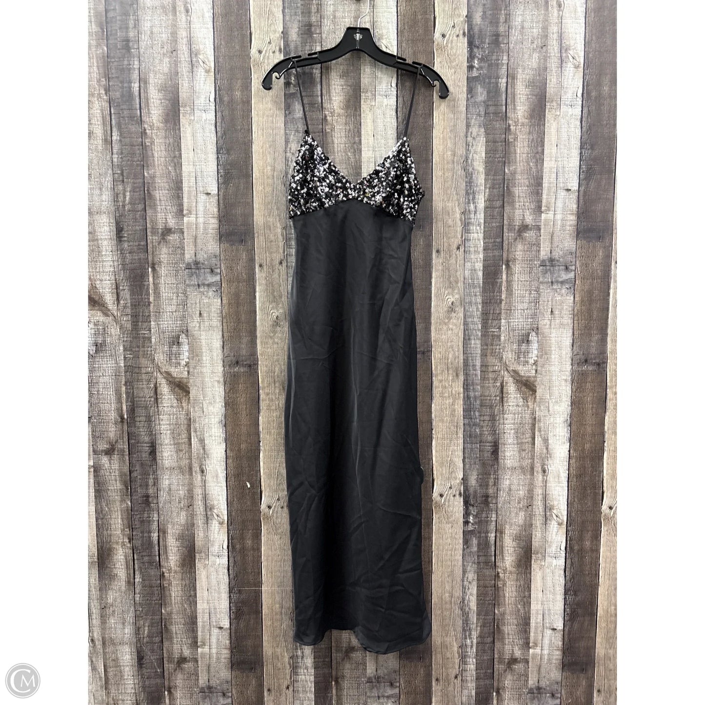 Dress Party Long By Zara In Black, Size: Xs
