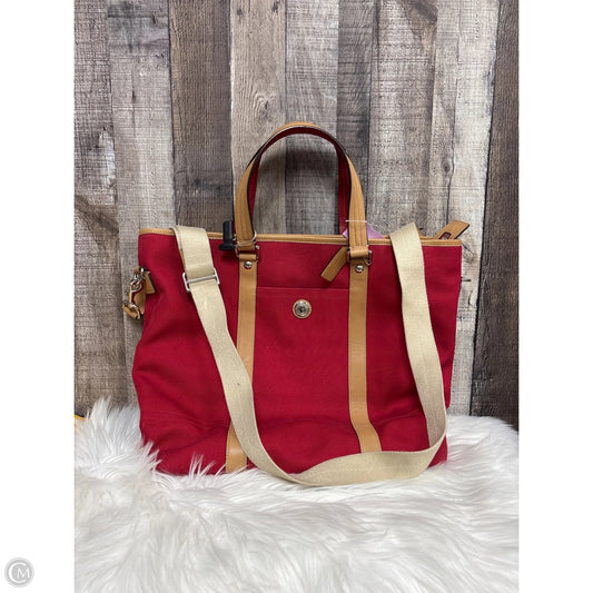 Handbag Designer By Coach, Size: Large