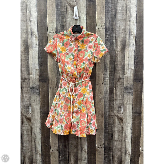 Dress Casual Midi By Primark In Floral Print, Size: 6