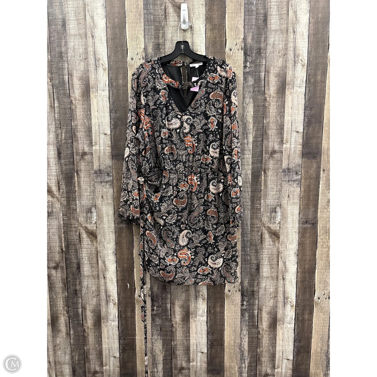 Dress Casual Midi By Dr2 In Black, Size: Xxl