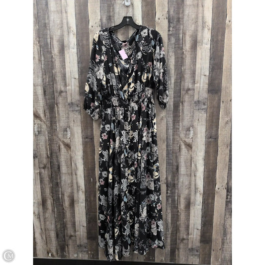 Dress Casual Maxi By City Chic In Floral Print, Size: 16