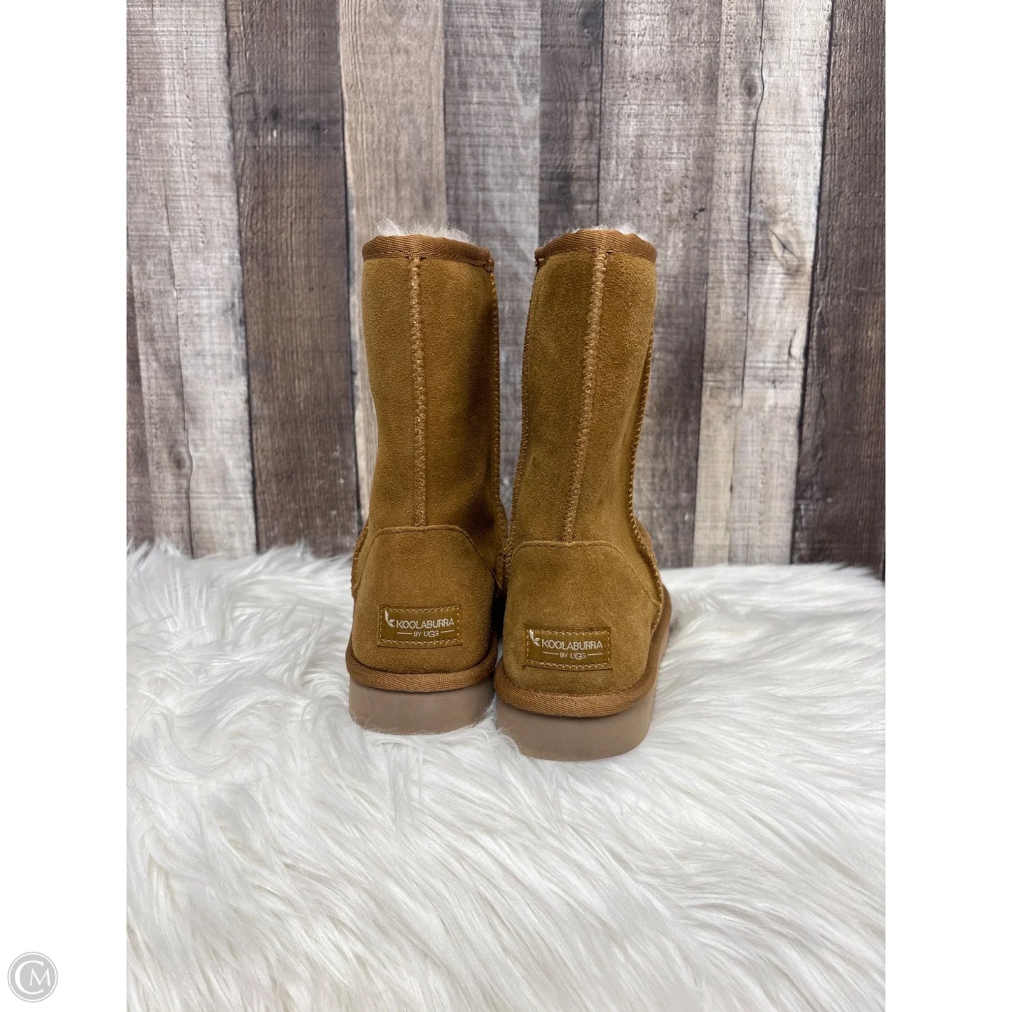 Boots Leather By Koolaburra By Ugg In Brown, Size: 8
