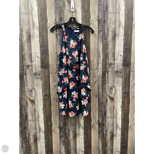 Dress Casual Midi By Sugar Lips In Blue, Size: L