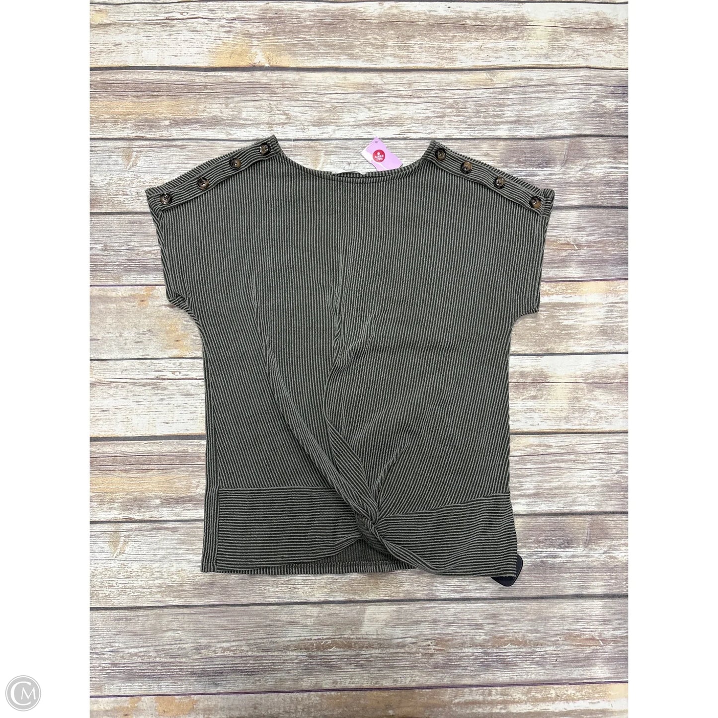 Top Sleeveless By Cme In Green, Size: M