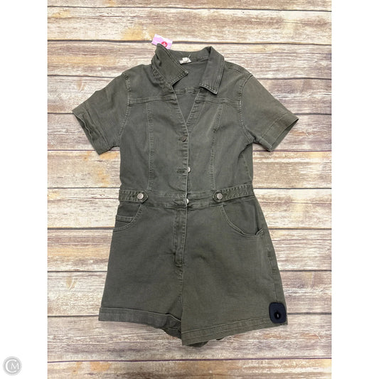 Romper By Hem & Thread In Green, Size: M