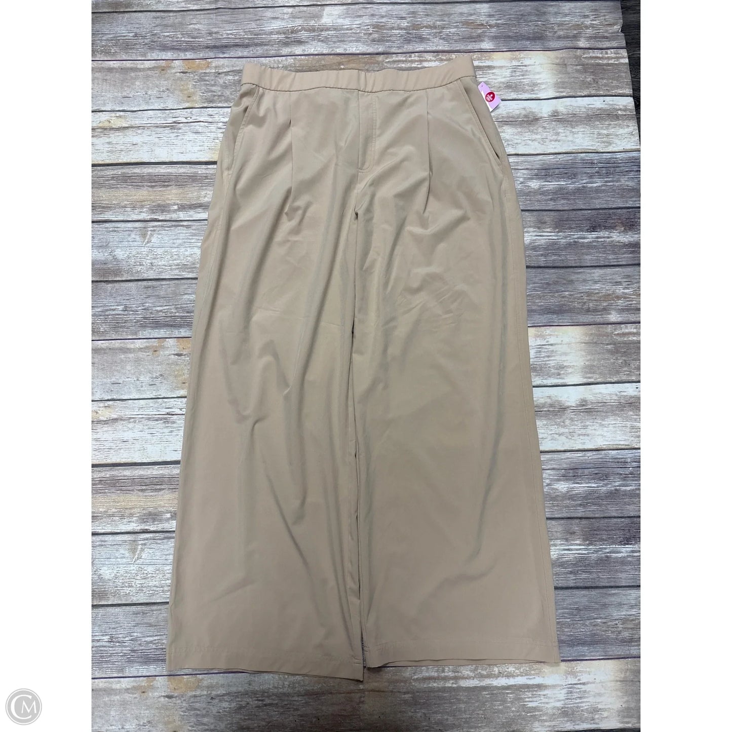 Pants Wide Leg By Lou And Grey In Yellow, Size: Xl