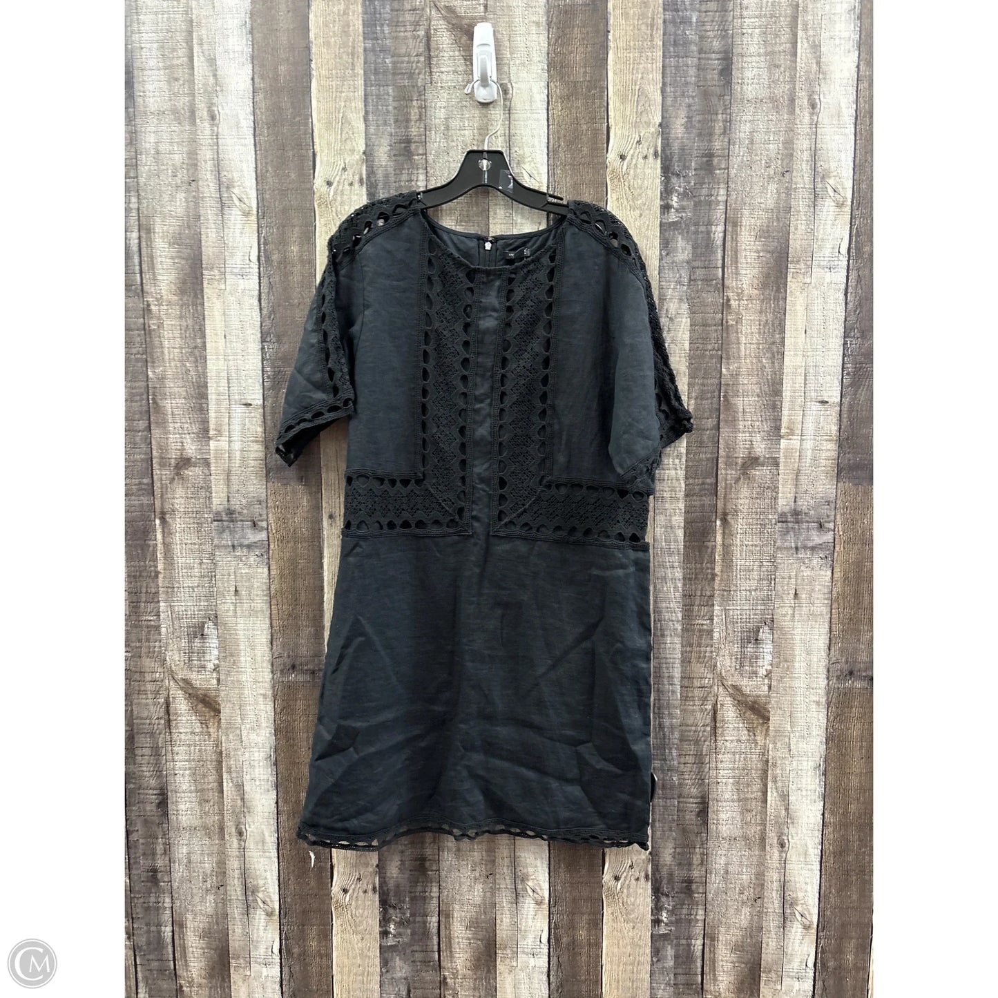 Dress Casual Short By Ann Taylor In Black, Size: L