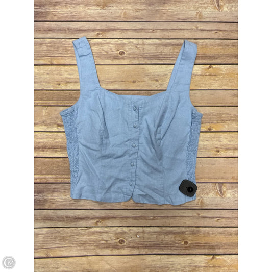 Top Sleeveless By Old Navy In Blue, Size: M