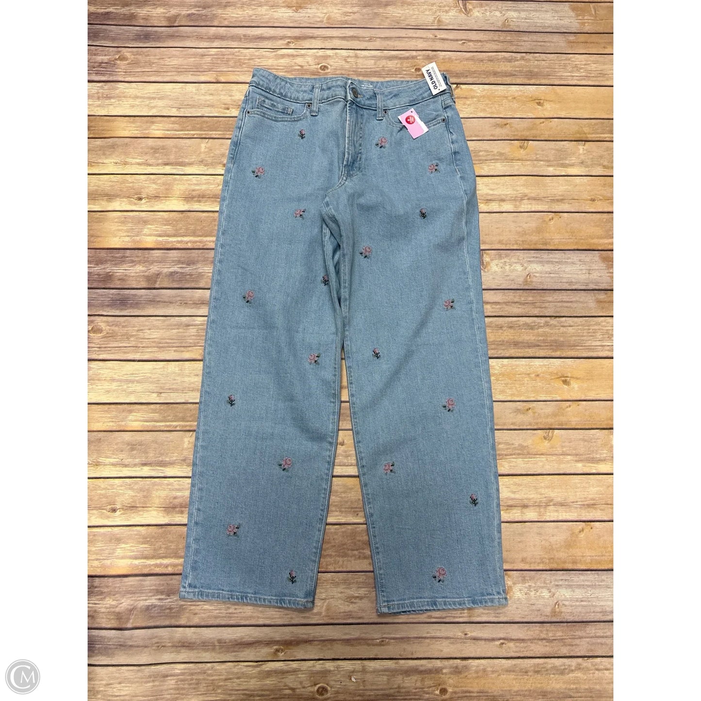 Jeans Straight By Old Navy In Blue, Size: 10
