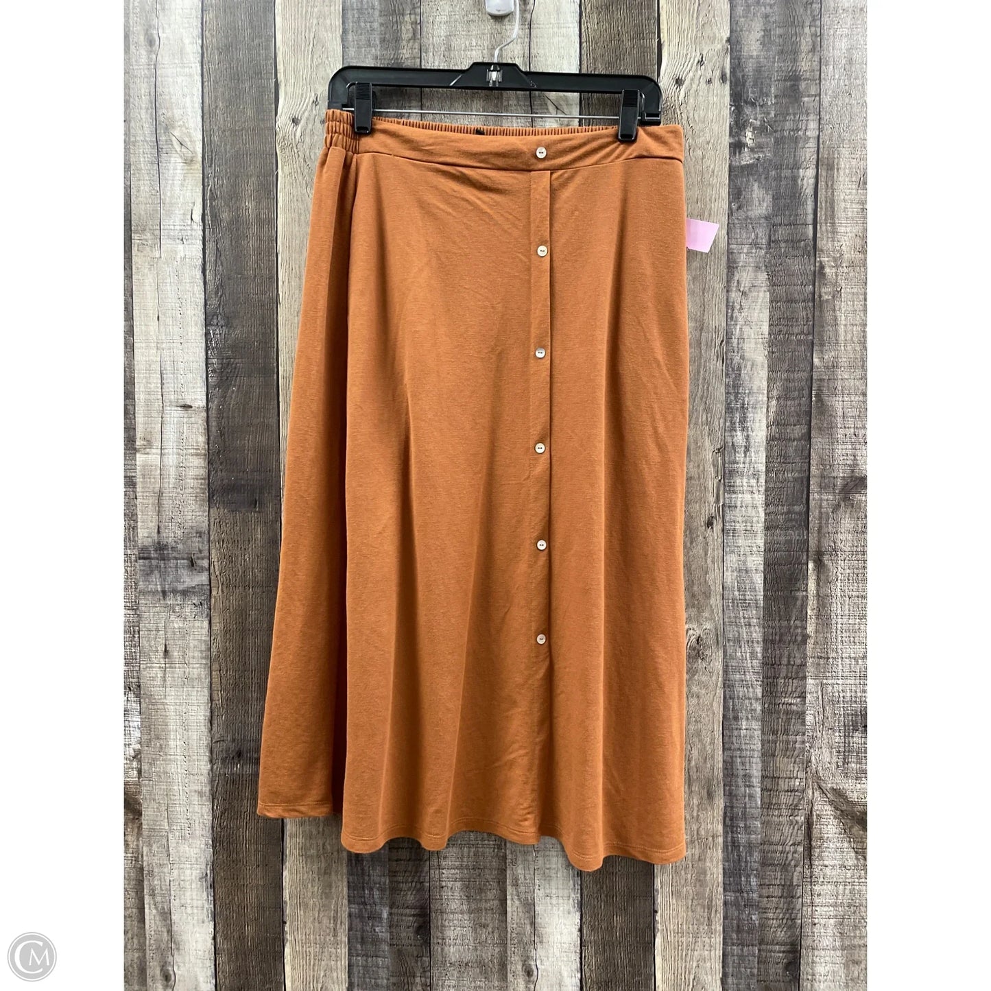 Skirt Midi By Bobeau In Brown, Size: M