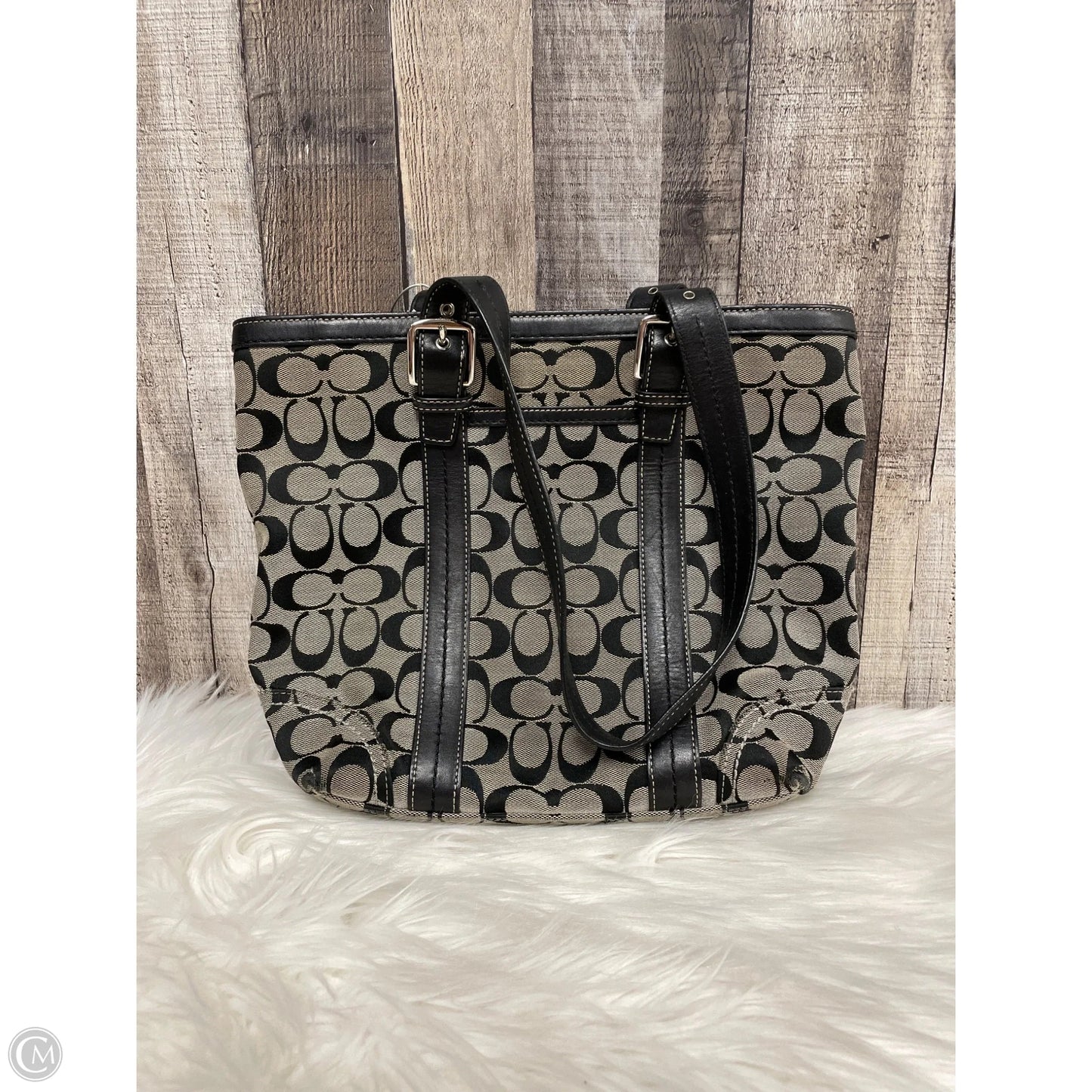 Handbag Designer By Coach, Size: Medium
