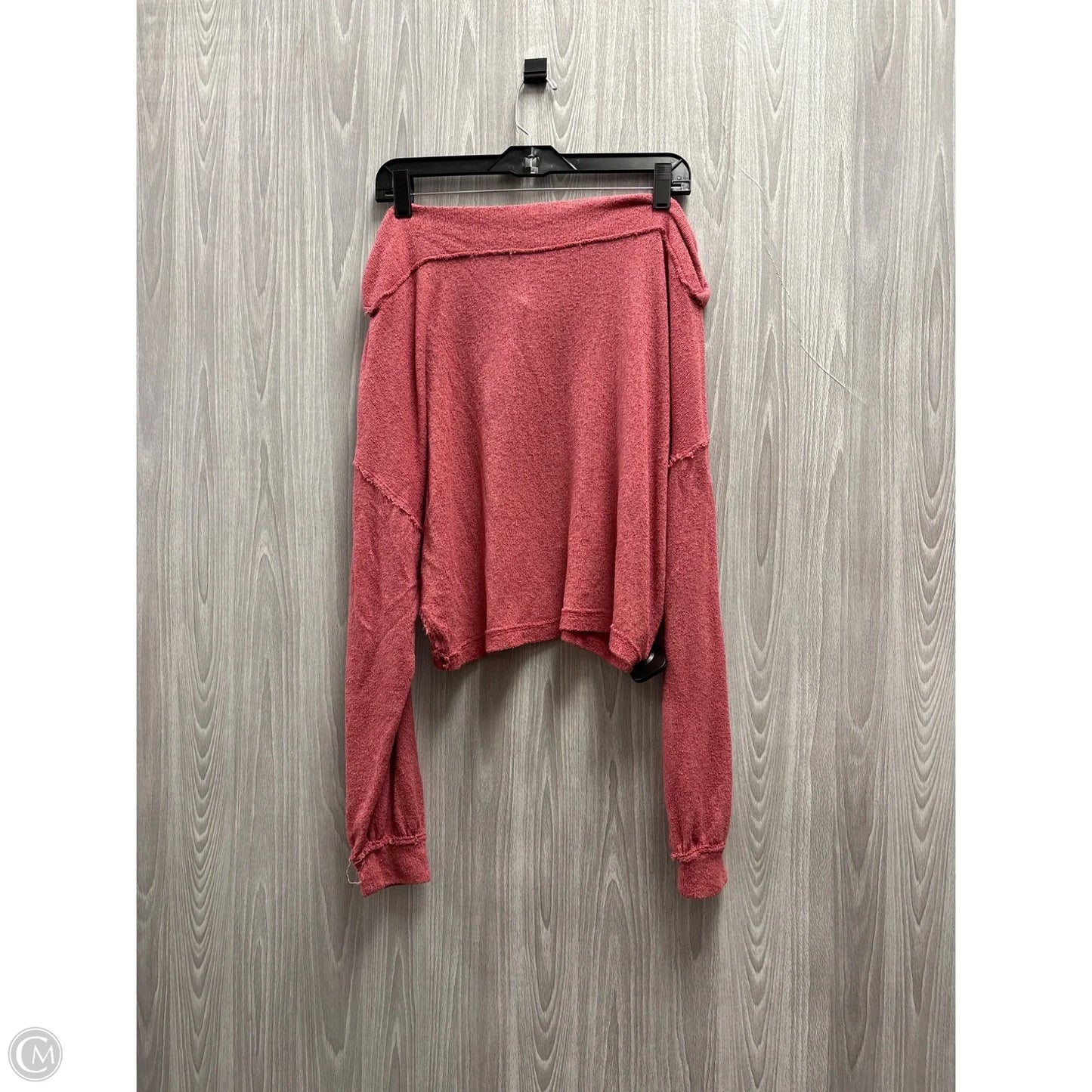 Top Long Sleeve By Free People In Red, Size: Xs