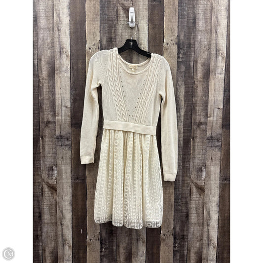 Dress Casual Short By Maison Jules In Cream, Size: Xs