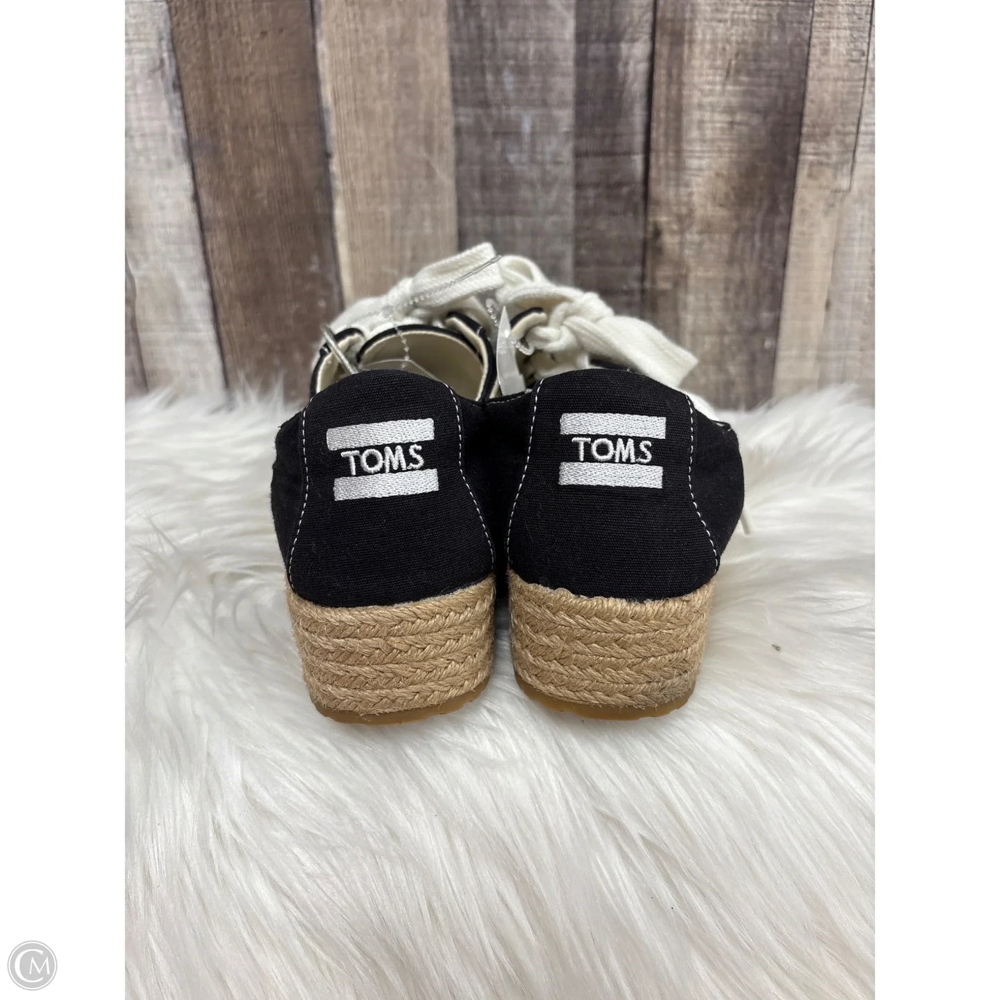 Shoes Sneakers Platform By Toms In Black, Size: 8