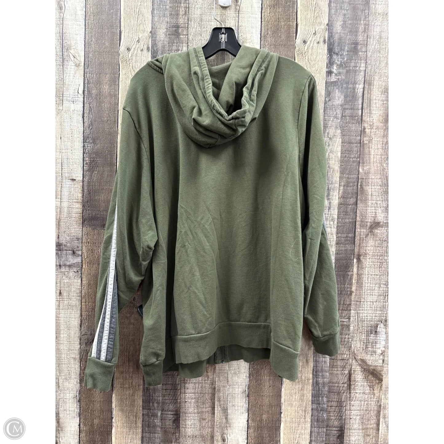 Athletic Jacket By Torrid In Green, Size: 3x