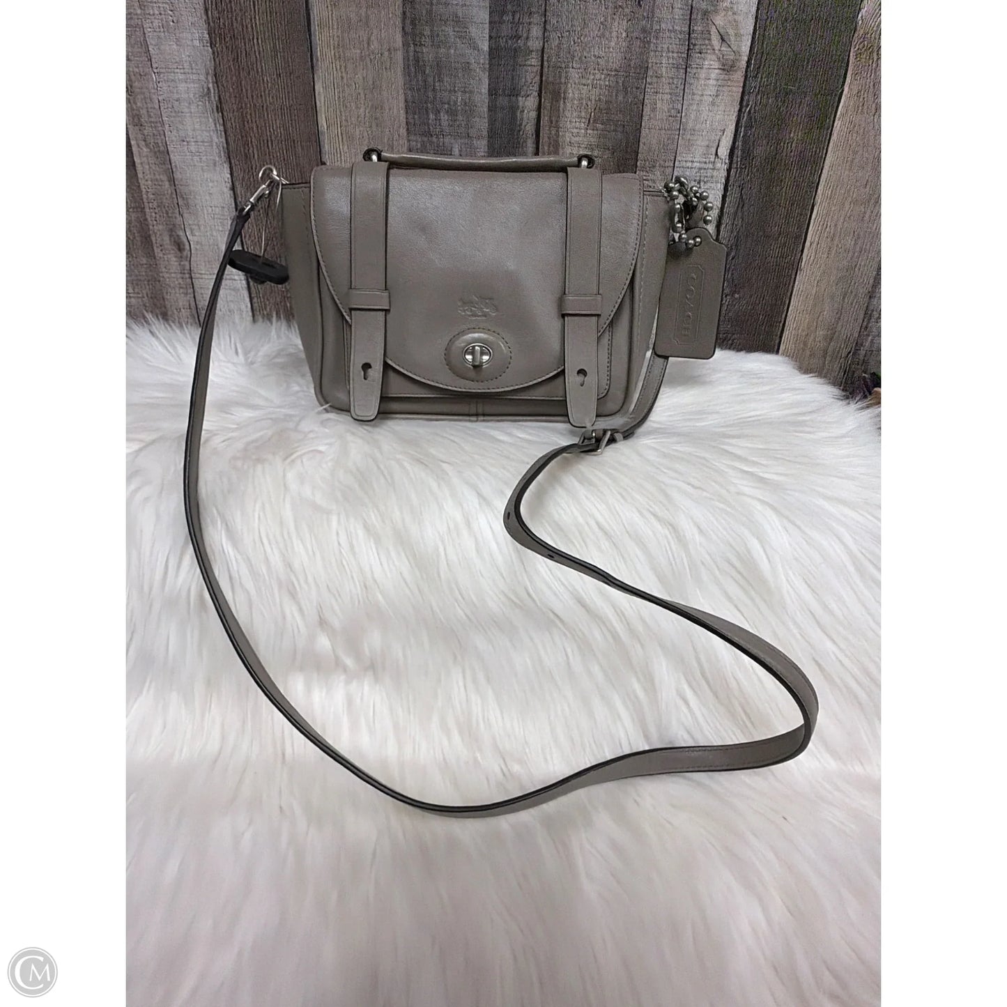 Crossbody Designer By Coach, Size: Medium