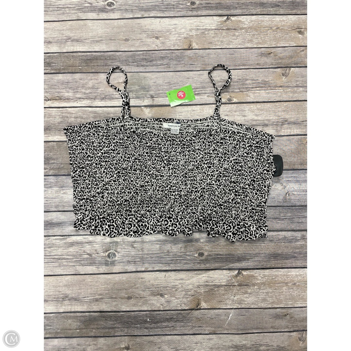 Top Sleeveless By American Eagle In Black, Size: Xl